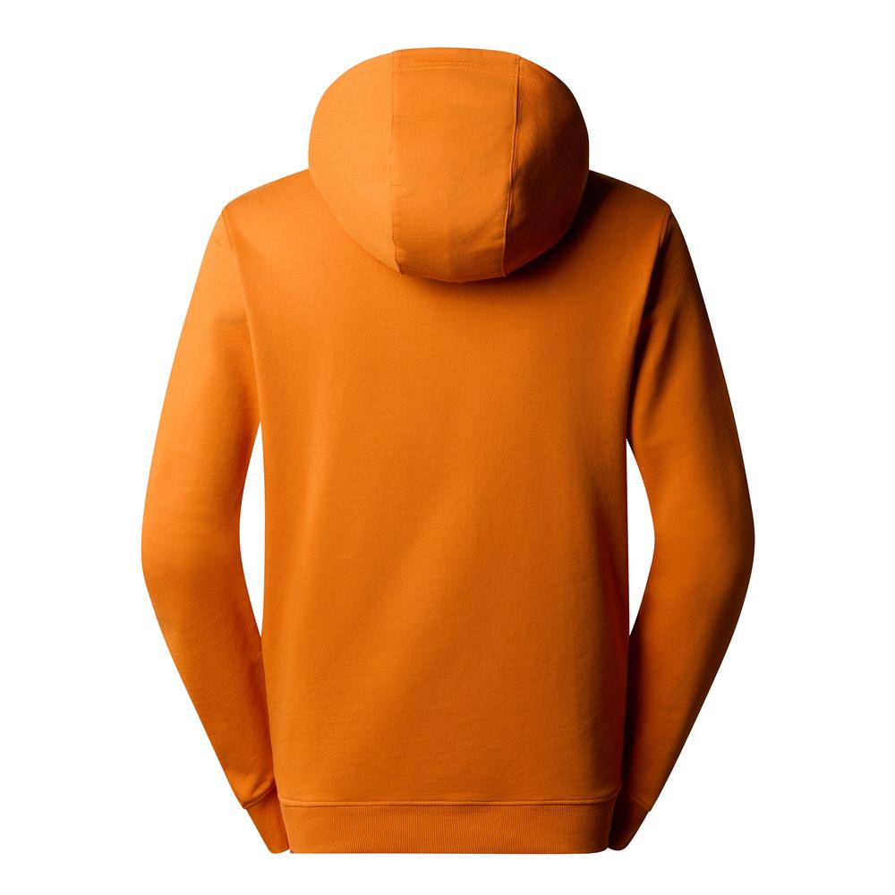 Bluza The North Face Light Drew Peak 00A0TEPCO1 - pomarańczowa