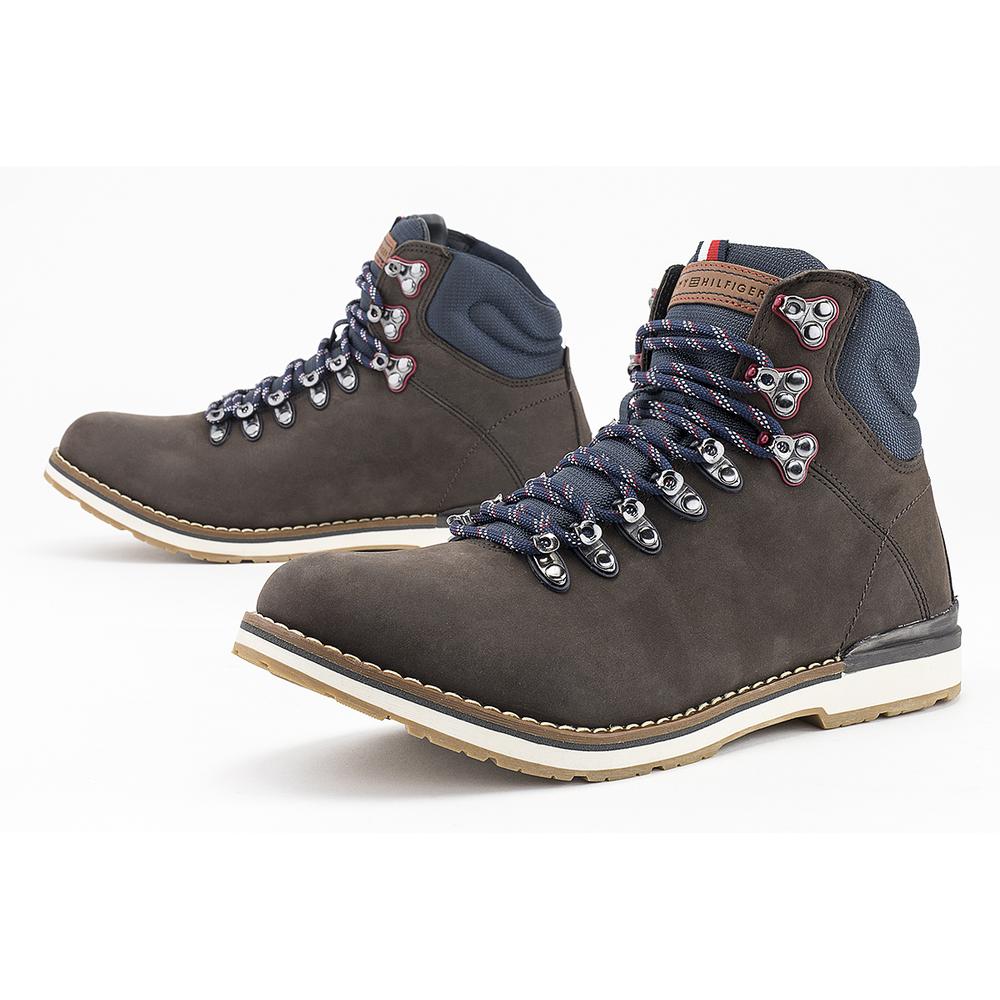 TOMMY HILFIGER OUTDOOR HIKING DETAIL BOOT > FM0FM01755-211