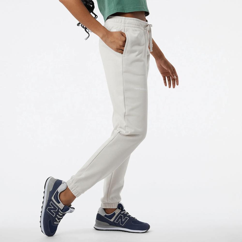 Spodnie New Balance WP23508MBM - szare