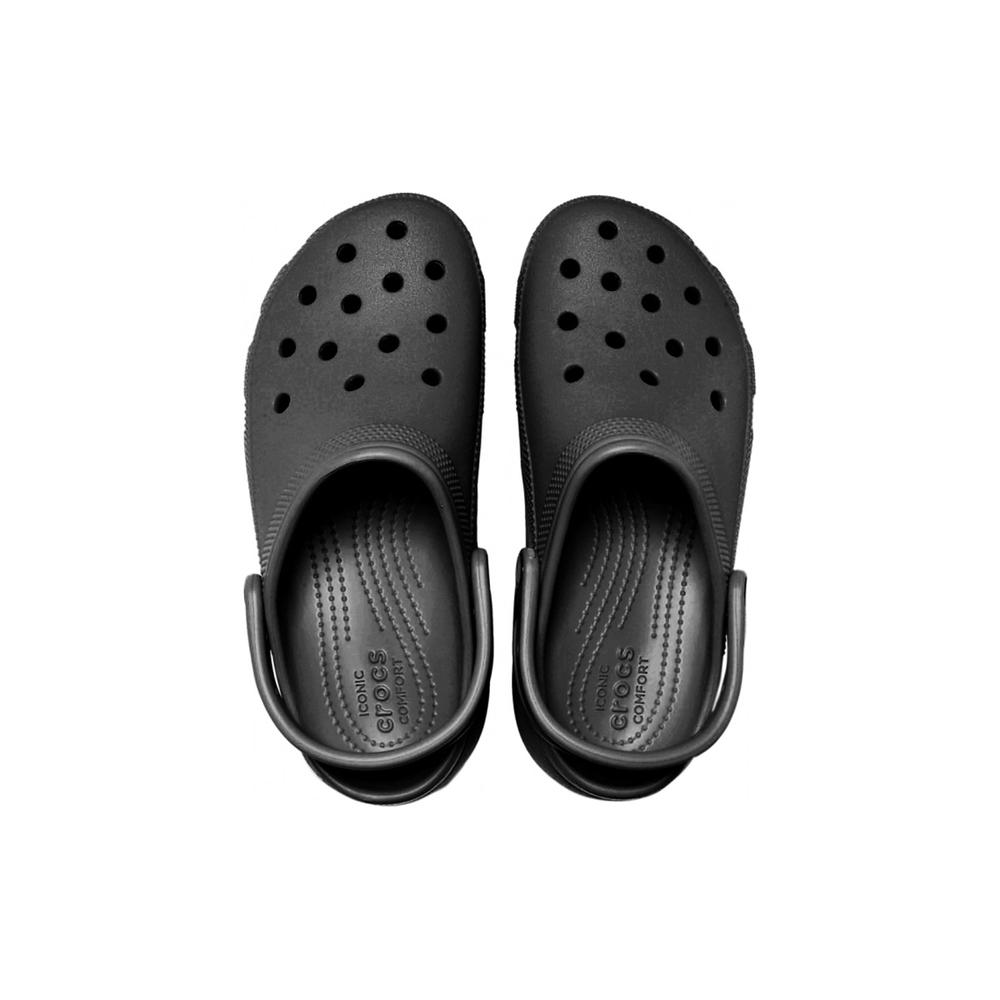 Klapki Crocs Classic Platform Clog 206750-001 - czarne