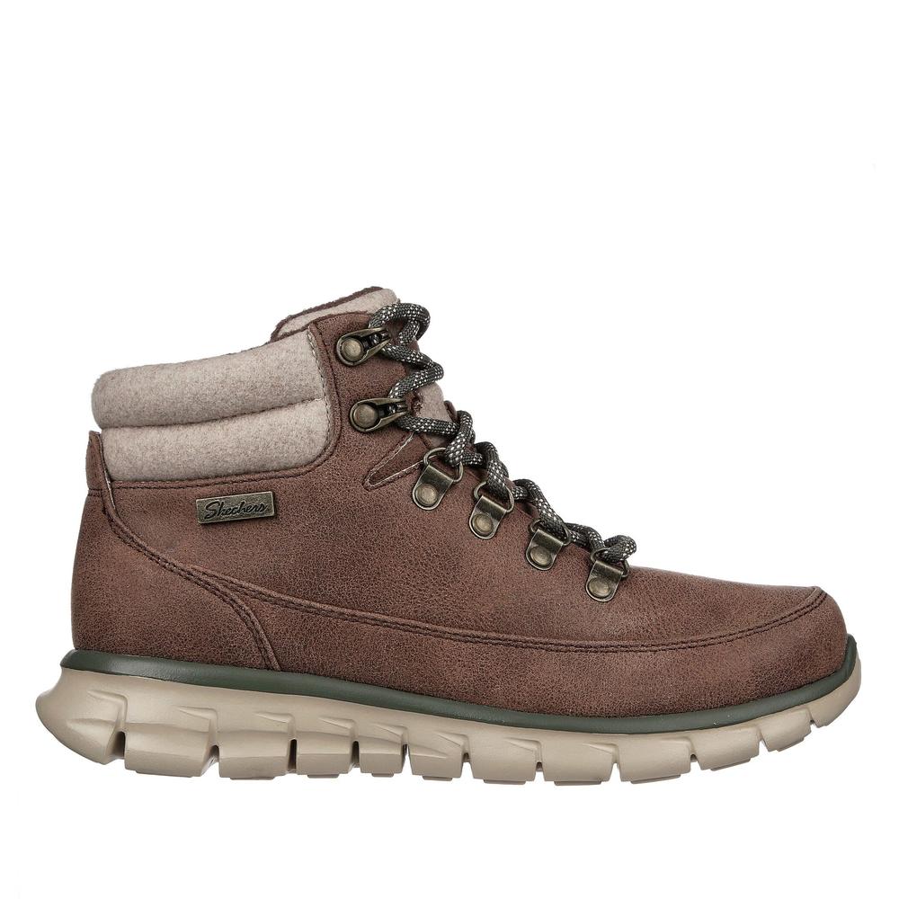 Buty Skechers Synergia Cool Seeker 167425BRN - brązowe