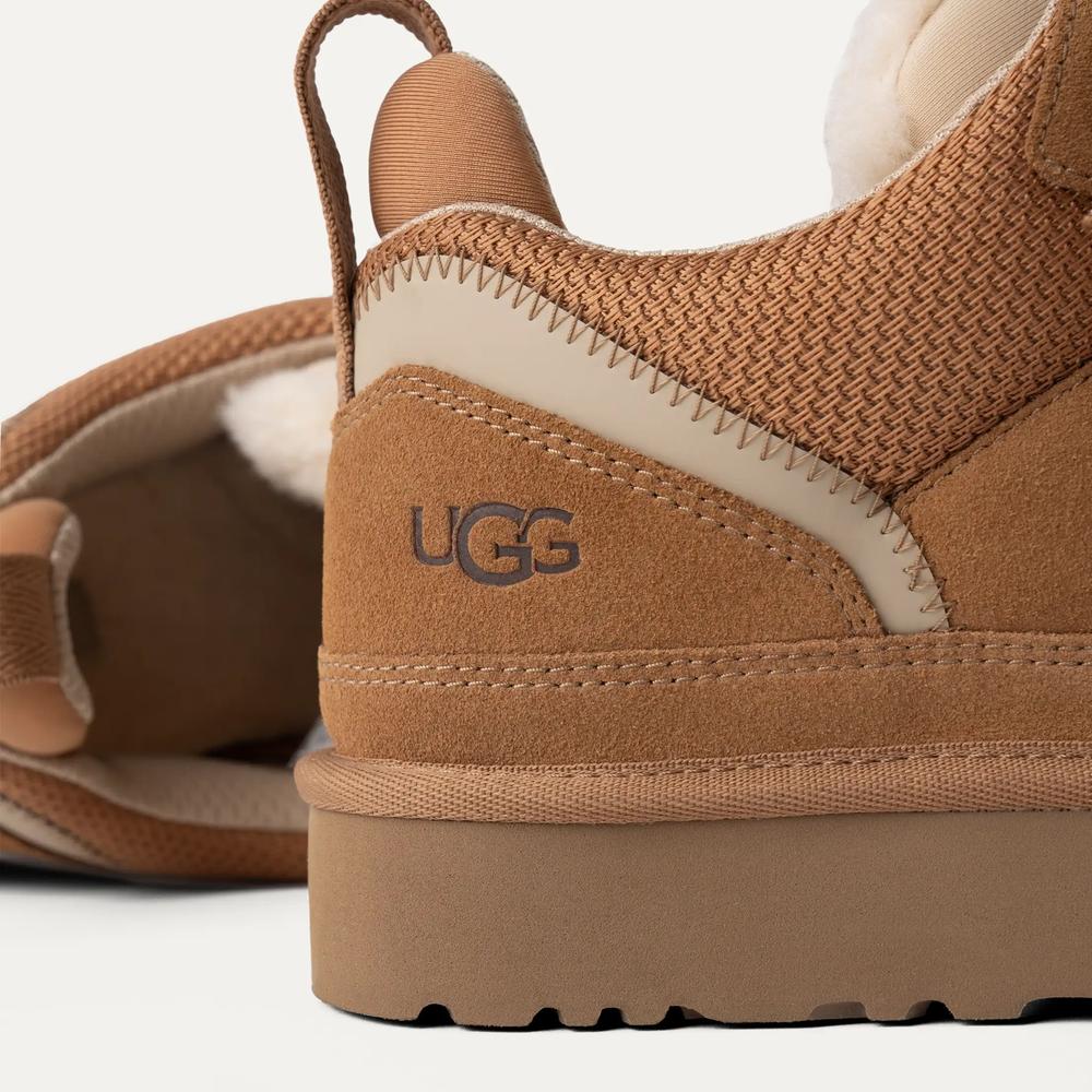 Buty damskie Ugg Lowmel Sneaker 1144032-CHE - beżowe