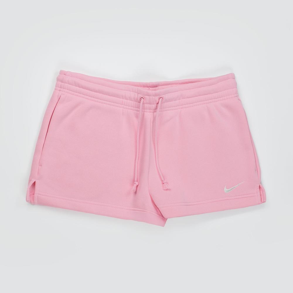 Spodenki damskie Nike Phoenix Fleece IF2132-690 - różowe