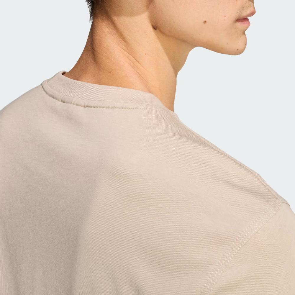 Koszulka męska adidas Originals Trefoil Essentials KE1189 - beżowa