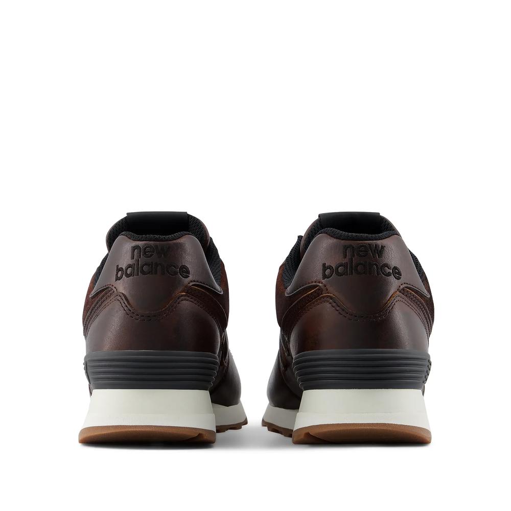 Buty damskie New Balance W574HM - brązowe