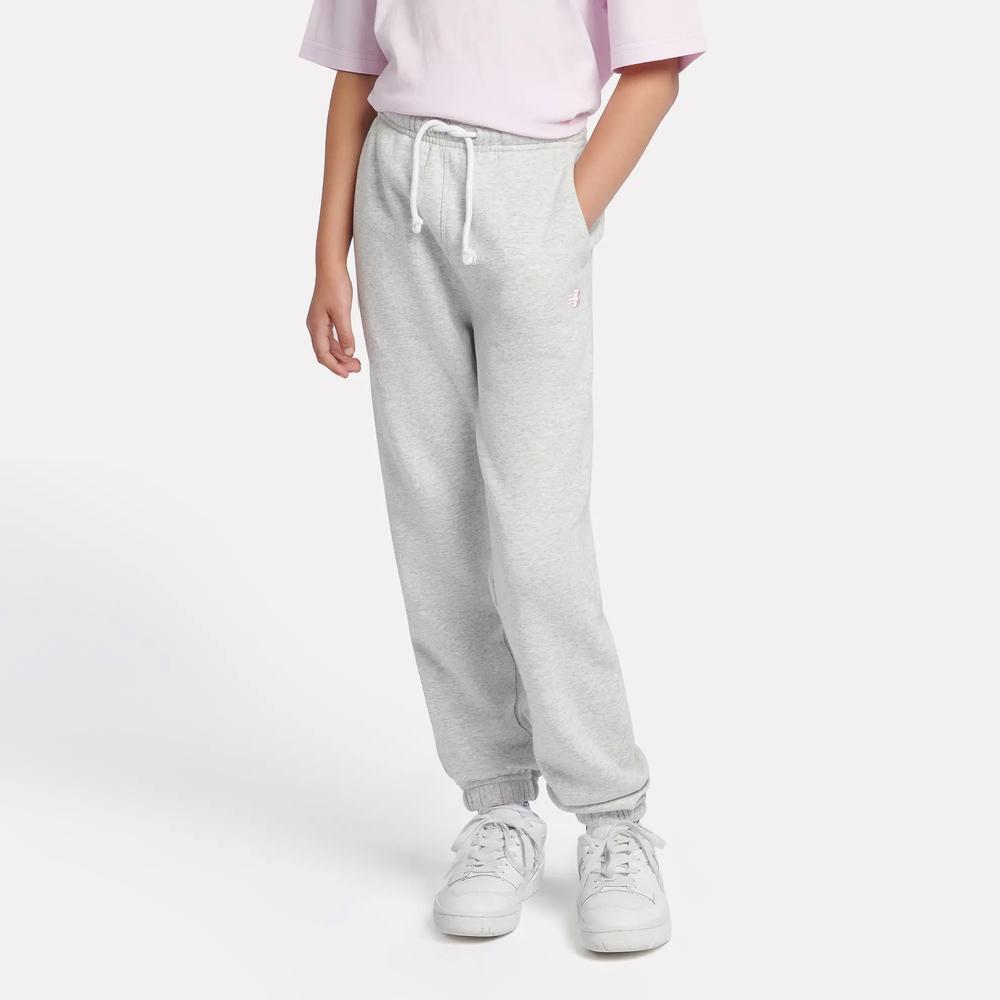 Spodnie dziecięce New Balance LAKG0058AHH - szare