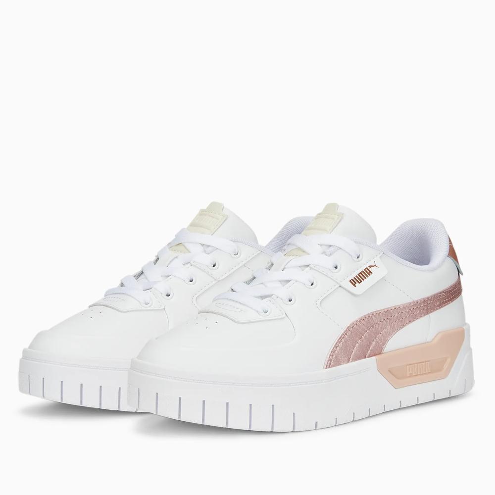 Buty Puma Cali Dream Shiny Pack 38607301 - białe