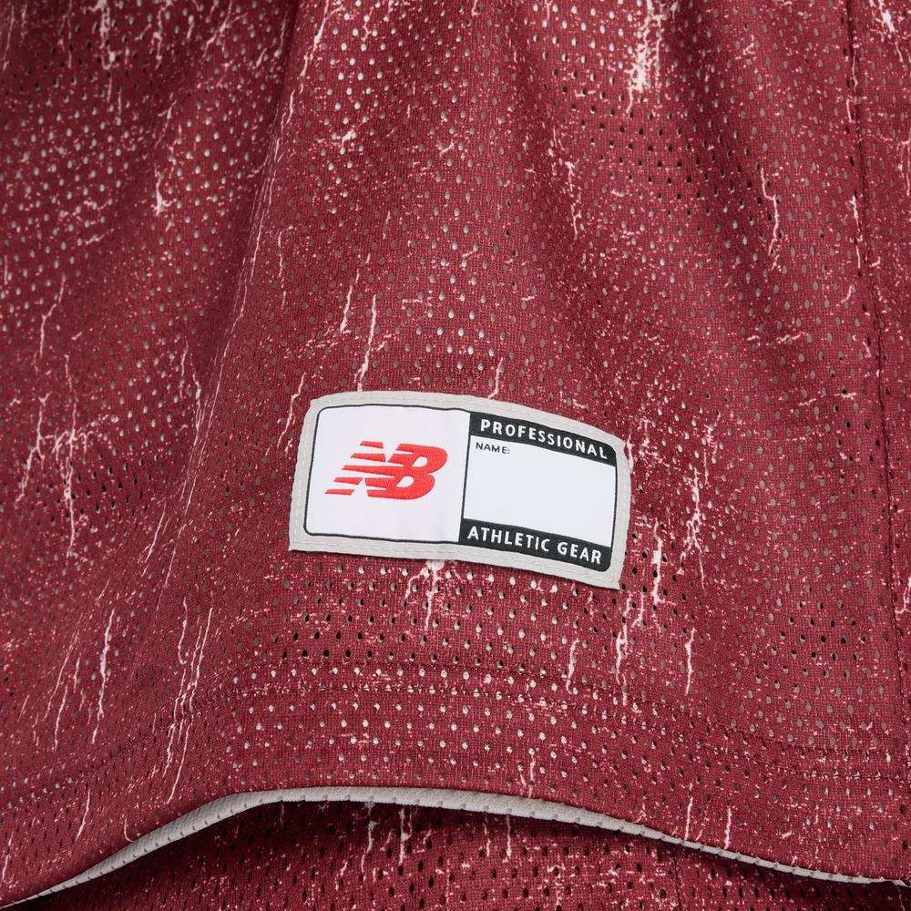 Koszulka męska New Balance MT53609MHB - bordowa