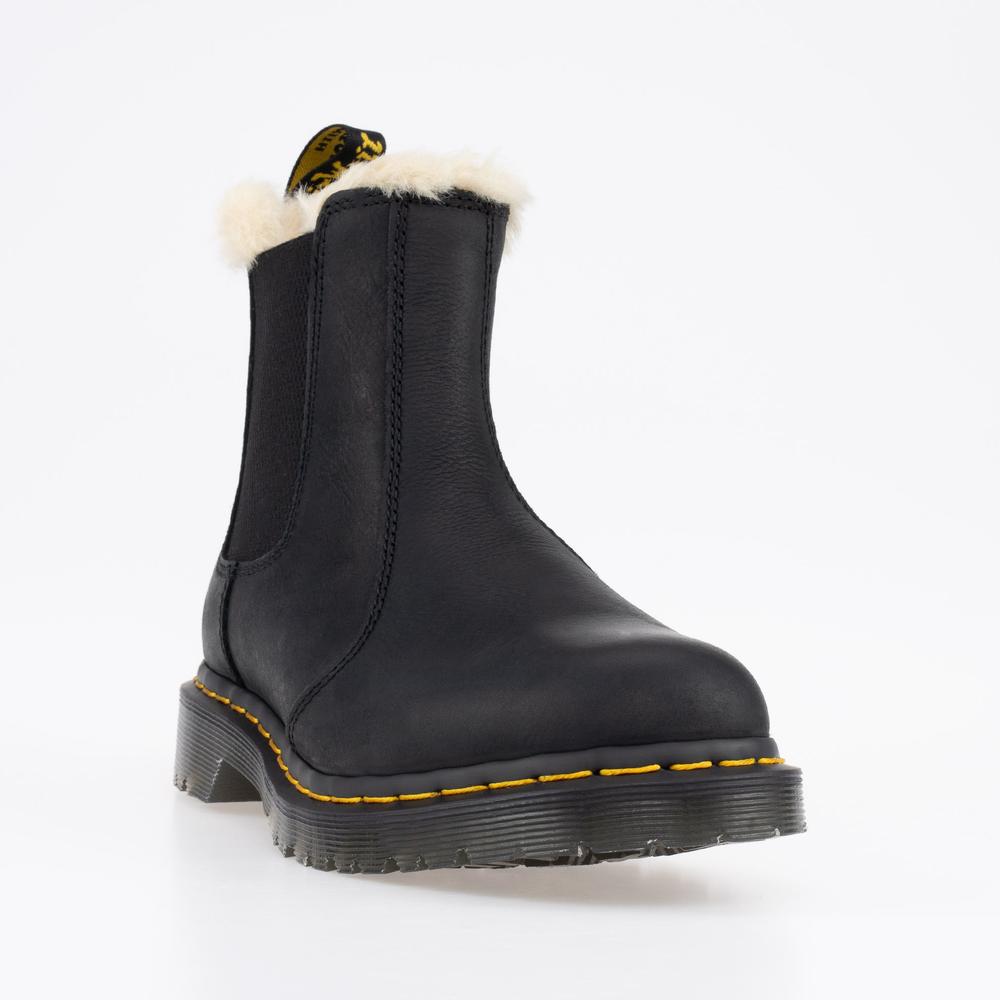 Buty Dr Martens Faux Fur Lined Chelsea 21045001 - czarne