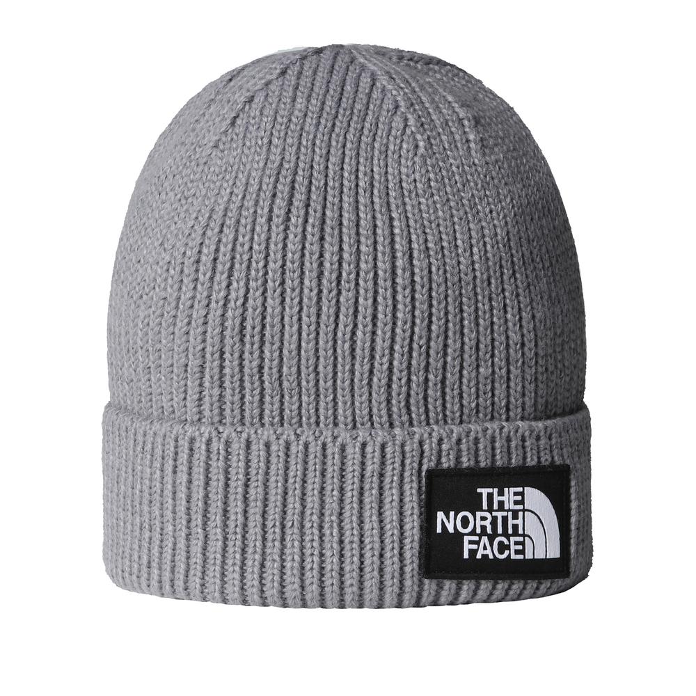 Czapka unisex The North Face Logo Box Beanie 0A8CHEDYY1 - szara