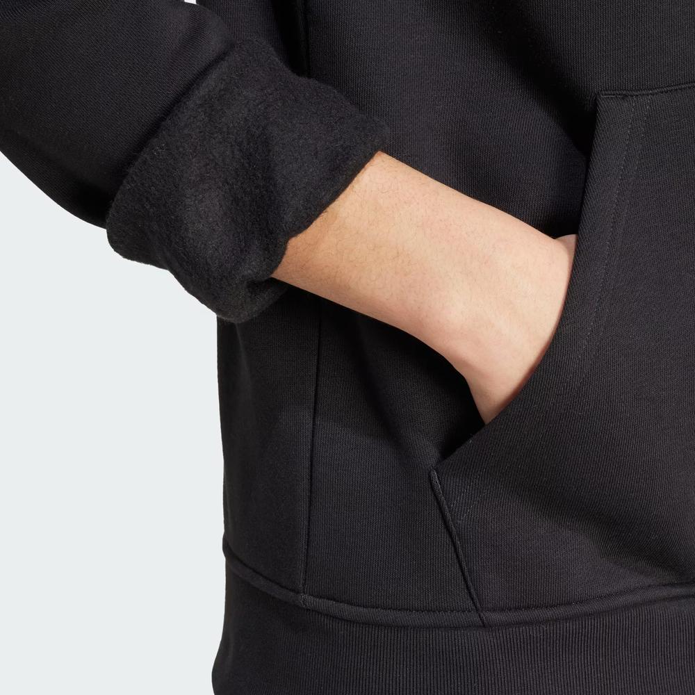 Bluza męska adidas Originals Trefoil Essentials Full-Zip IW5791 - czarna