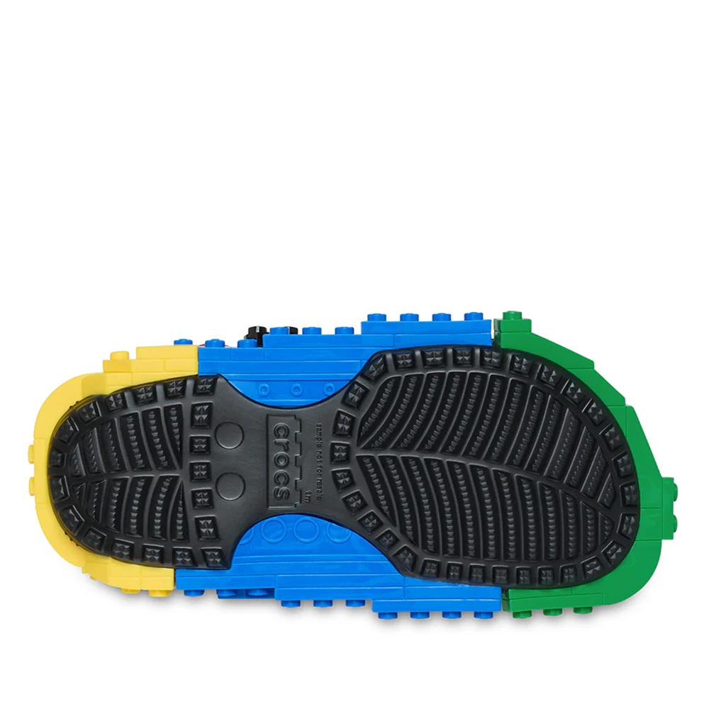 Klapki dziecięce Crocs System Classic Clog 211874-001 - multikolor