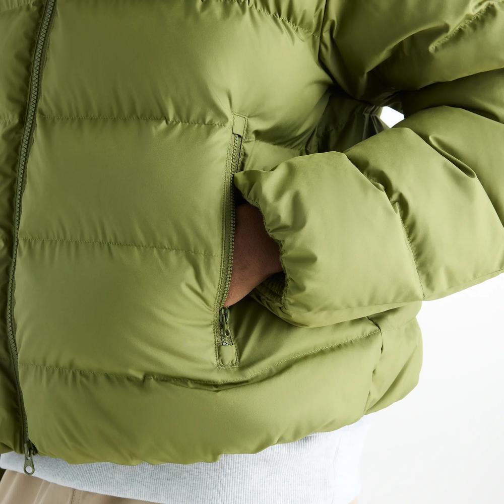 Kurtka męska New Balance Boston Puffer MJ62G17OGEE - zielona