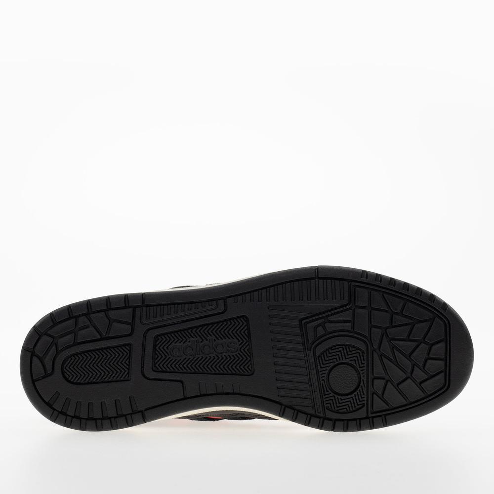 Buty dziecięce adidas Rapid Court Low J JR1020 - czarno-czerwone