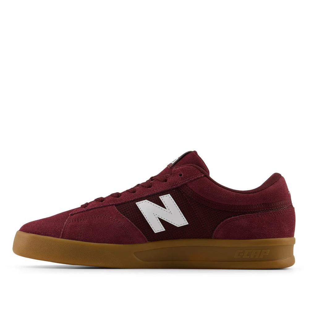 Buty unisex New Balance Numeric UN430BYG - bordowe