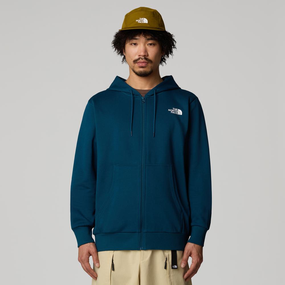 Bluza The North Face Simple Dome Full Zip 0A89FD1NO1 - granatowa