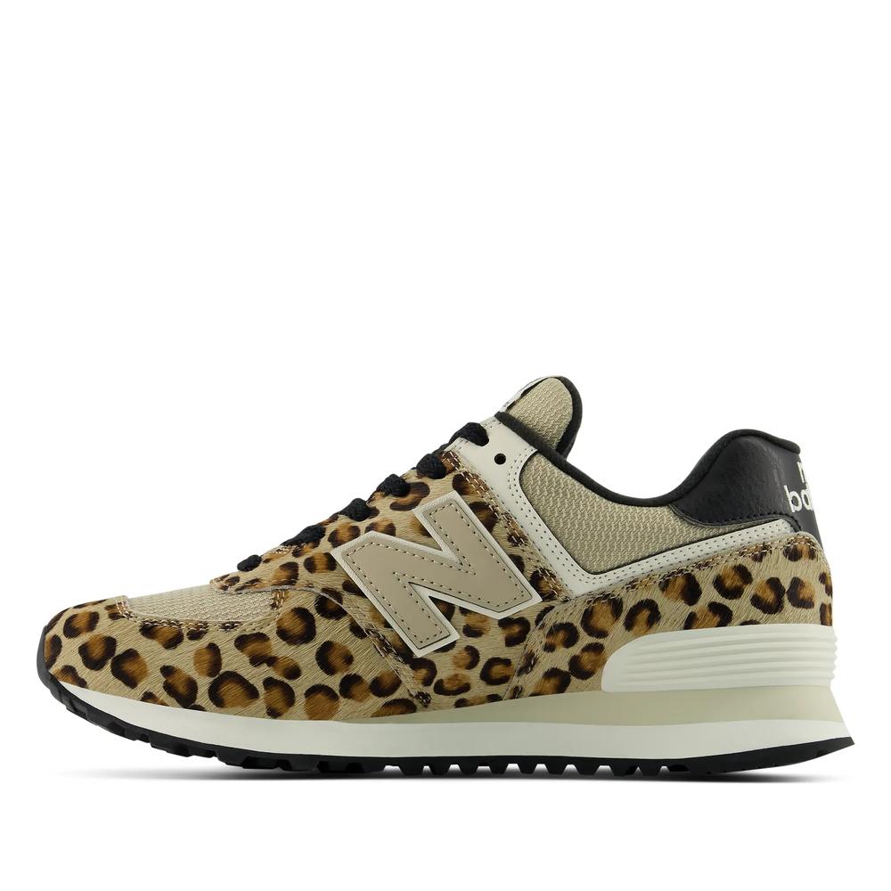 Buty damskie New Balance W574PN - brązowe