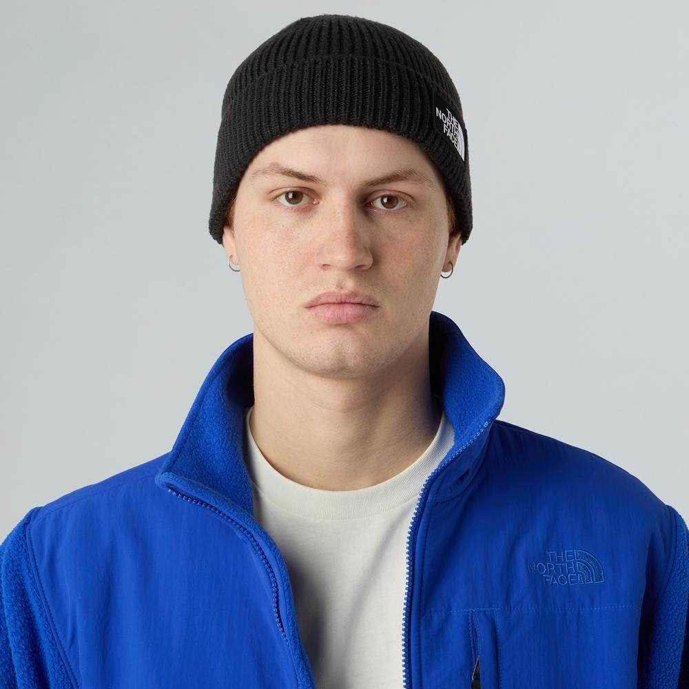 Czapka unisex The North Face Logo Box Beanie 0A8CHEJK31 - czarna