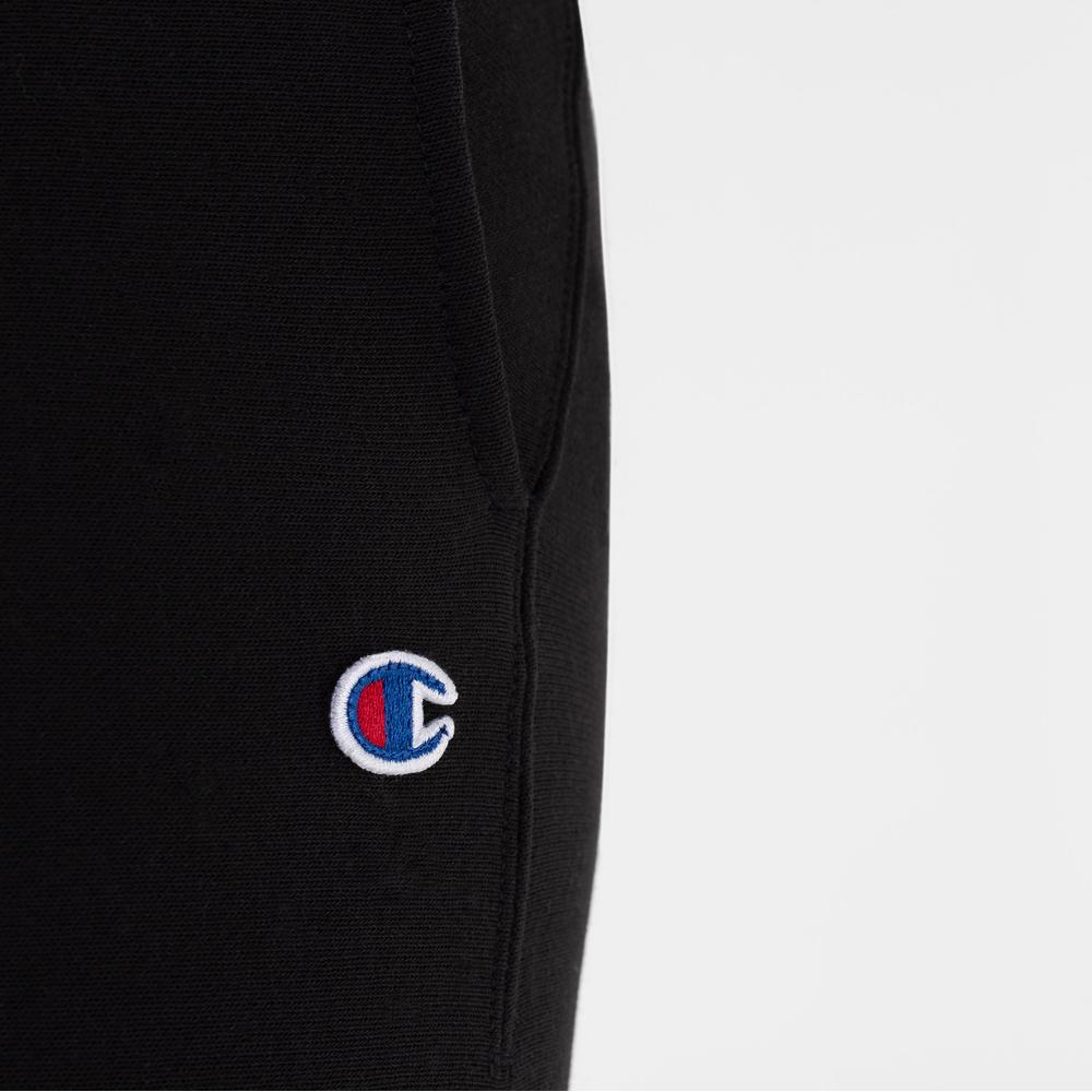 Spodnie Champion Elasticated Cuffs Reverse Weave Joggers 216540-KK001 - czarne