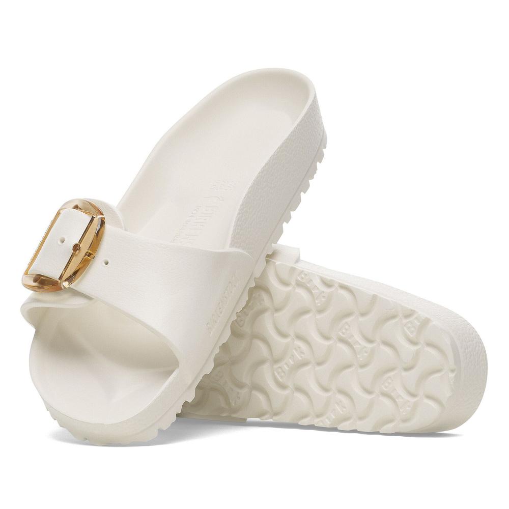 Klapki Birkenstock Madrid Big Buckle 1029633 - białe