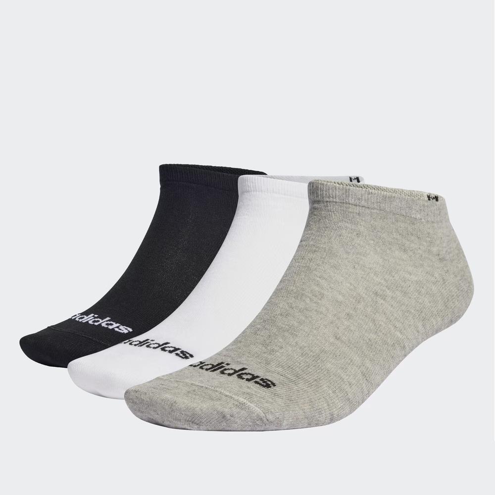 Skarpety adidas Sportswear Think Linear Low-Cut Socks 3 Pairs IC1300 - multikolor