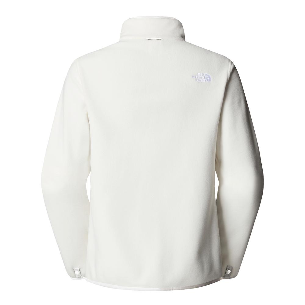Bluza damska The North Face 100 Glacier Full-Zip Fleece 0A8D2FQLI1 - biała