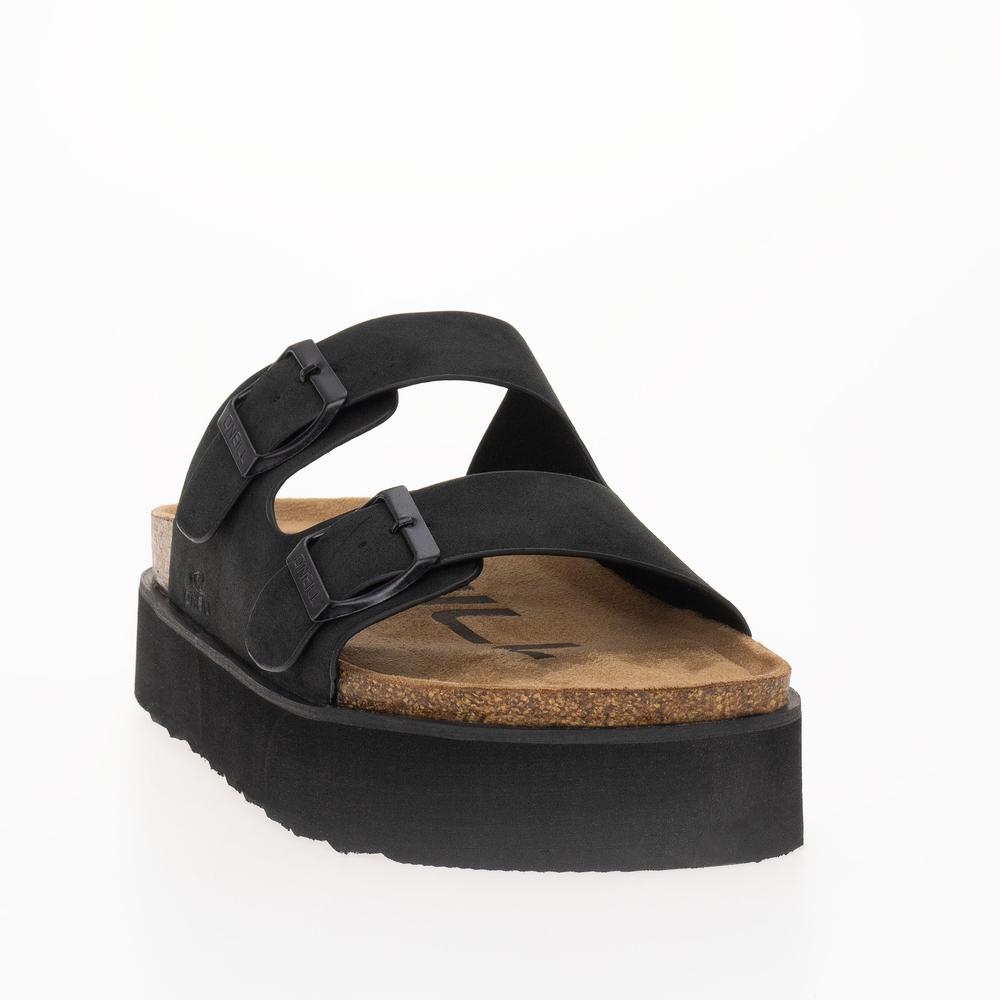 Klapki O'Neill Platform Slider Women Low 90241019.25Y - czarne