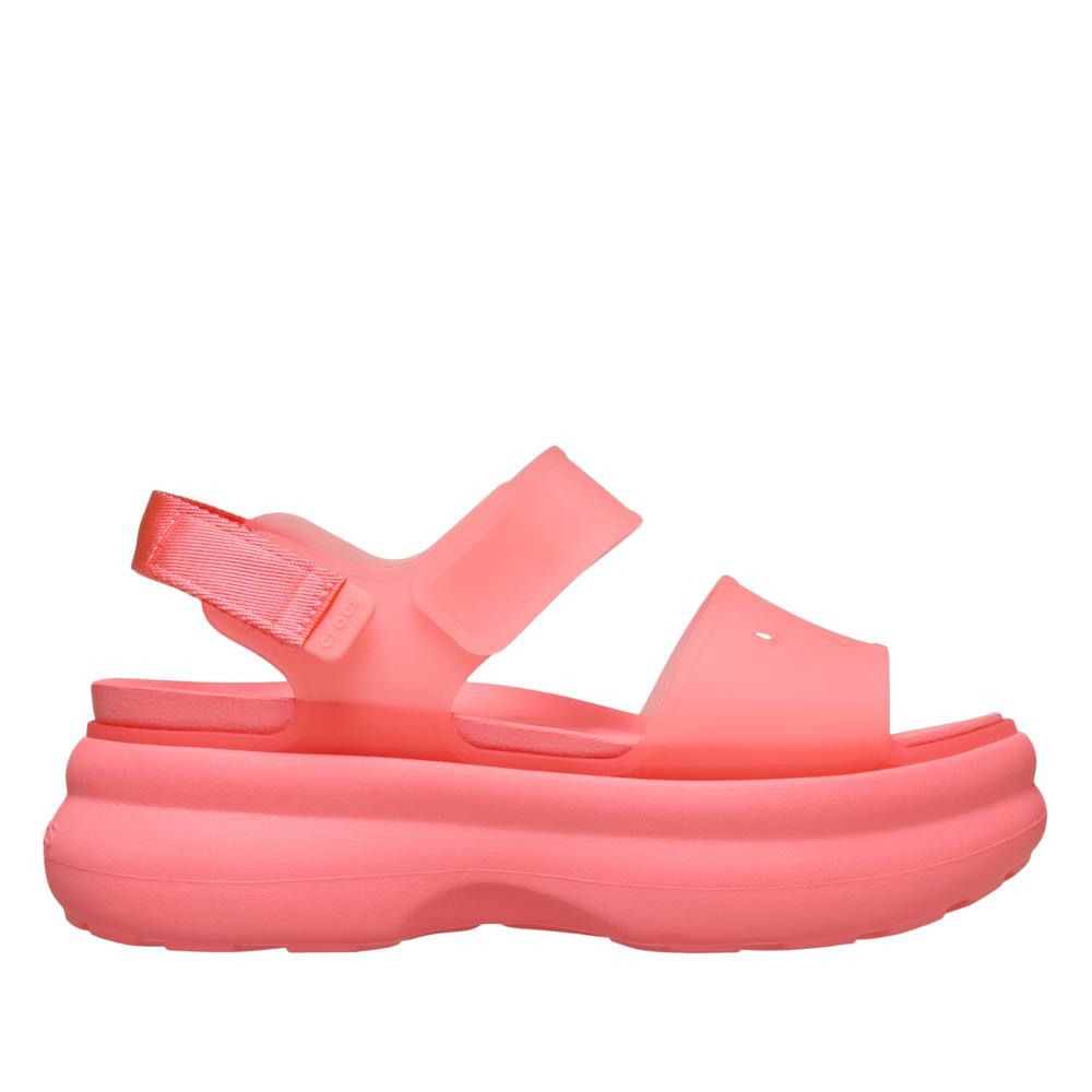 Sandały damskie Crocs Soho Frosted Y-Strap 212651-6UI - różowe
