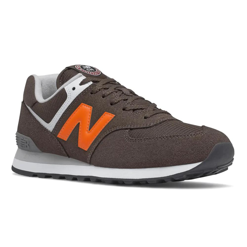 Buty New Balance ML574HU2 - brązowe