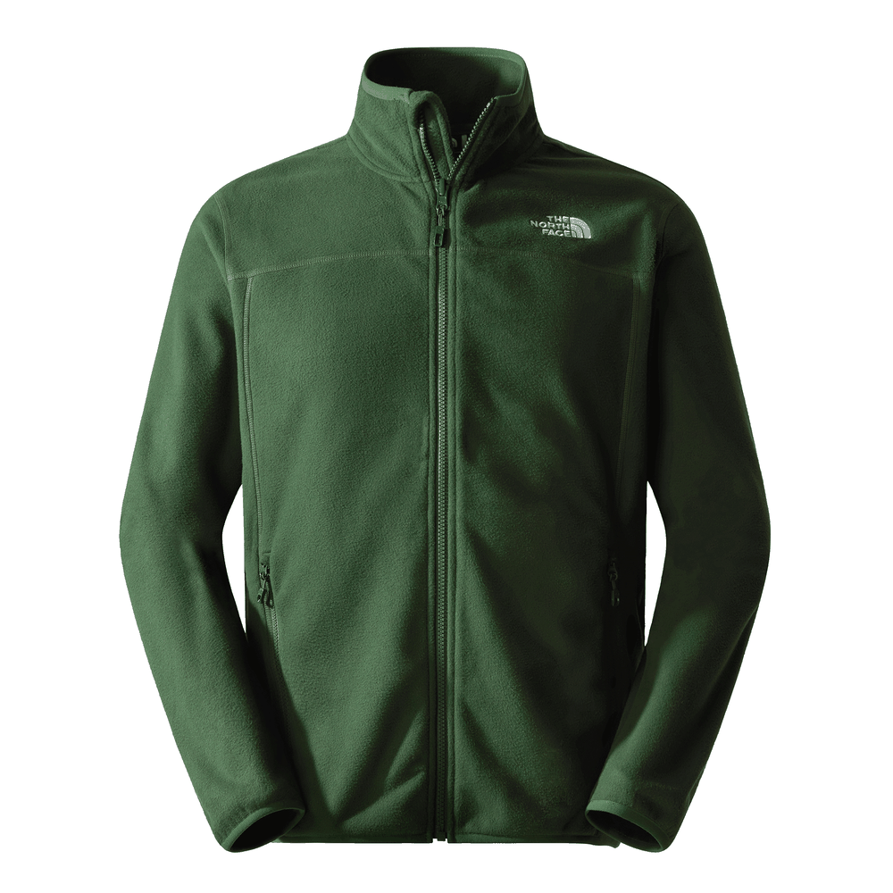 Bluza The North Face 100 Glacier Full-Zip Fleece 0A855XI0P1 - zielona
