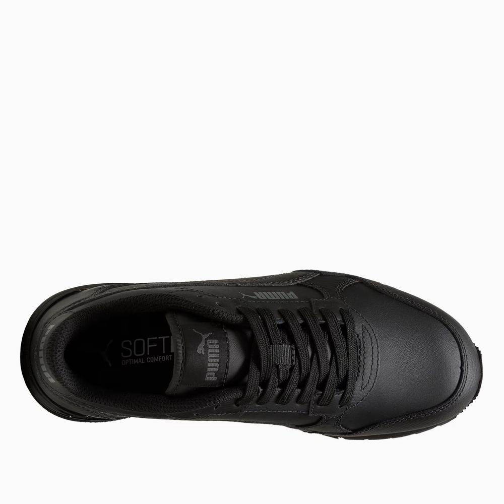 Buty młodzieżowe Puma ST Runner V4 JR 39973601 - czarne