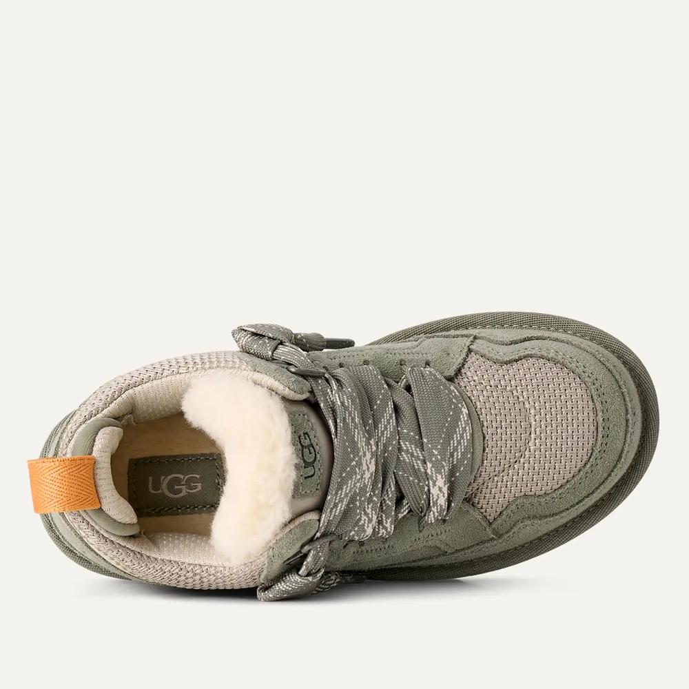 Buty młodzieżowe Ugg Lowmel Sneaker 1152410K-SDC - zielone