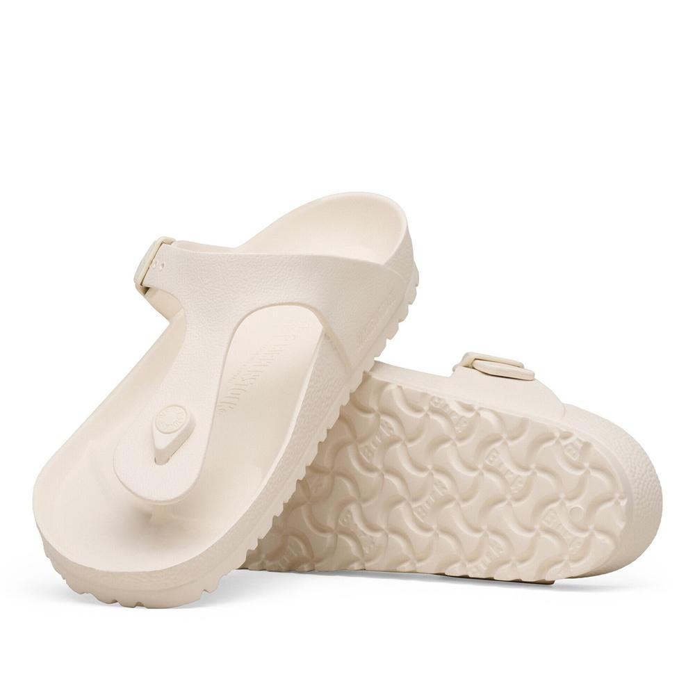 Japonki unisex Birkenstock Gizeh 1031278 - białe