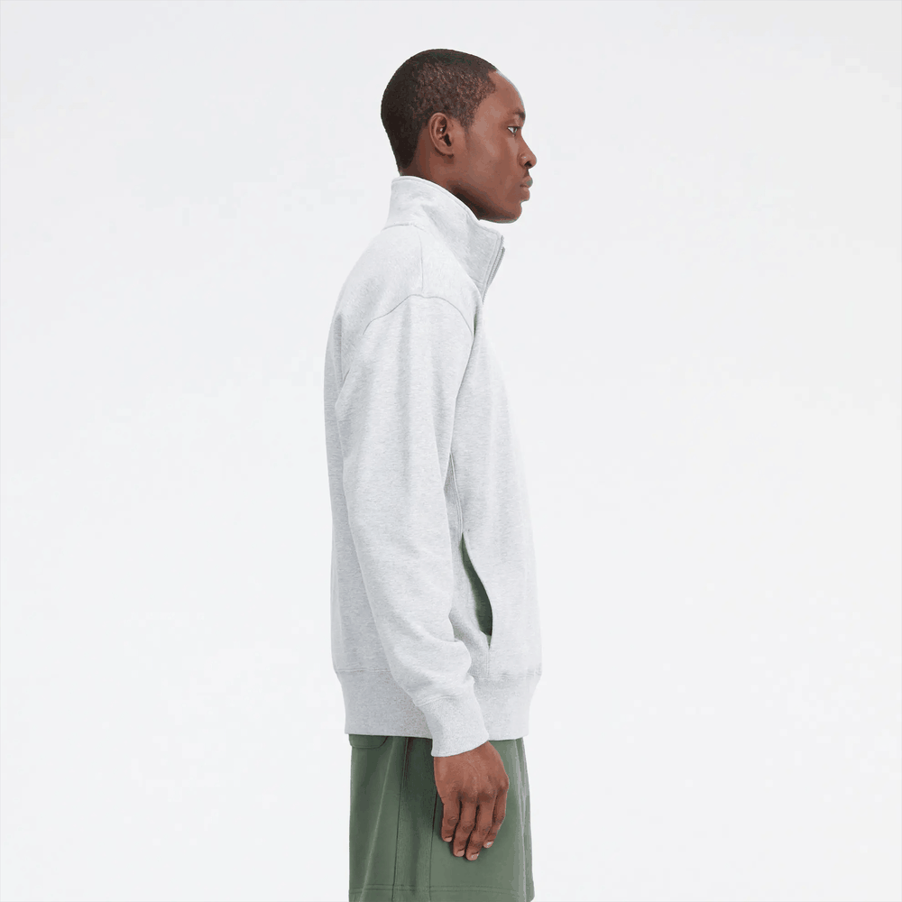 Bluza New Balance MT31501AG - szara