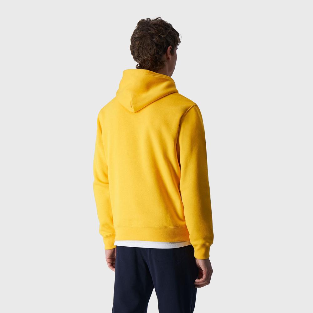 Bluza Champion Embroidered Script Logo Hoodie 219203-YS074 - żółta