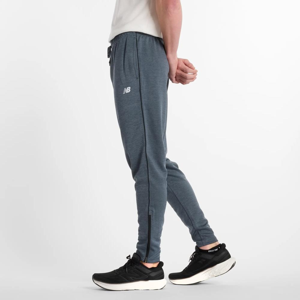 Spodnie męskie New Balance MP51905GT - szare