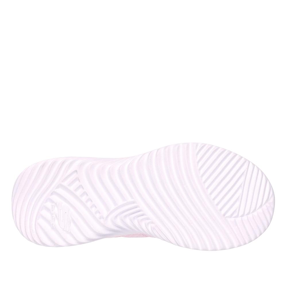 Buty dziecięce Skechers Bounder Cool Cruise 303550LBLSH - różowe