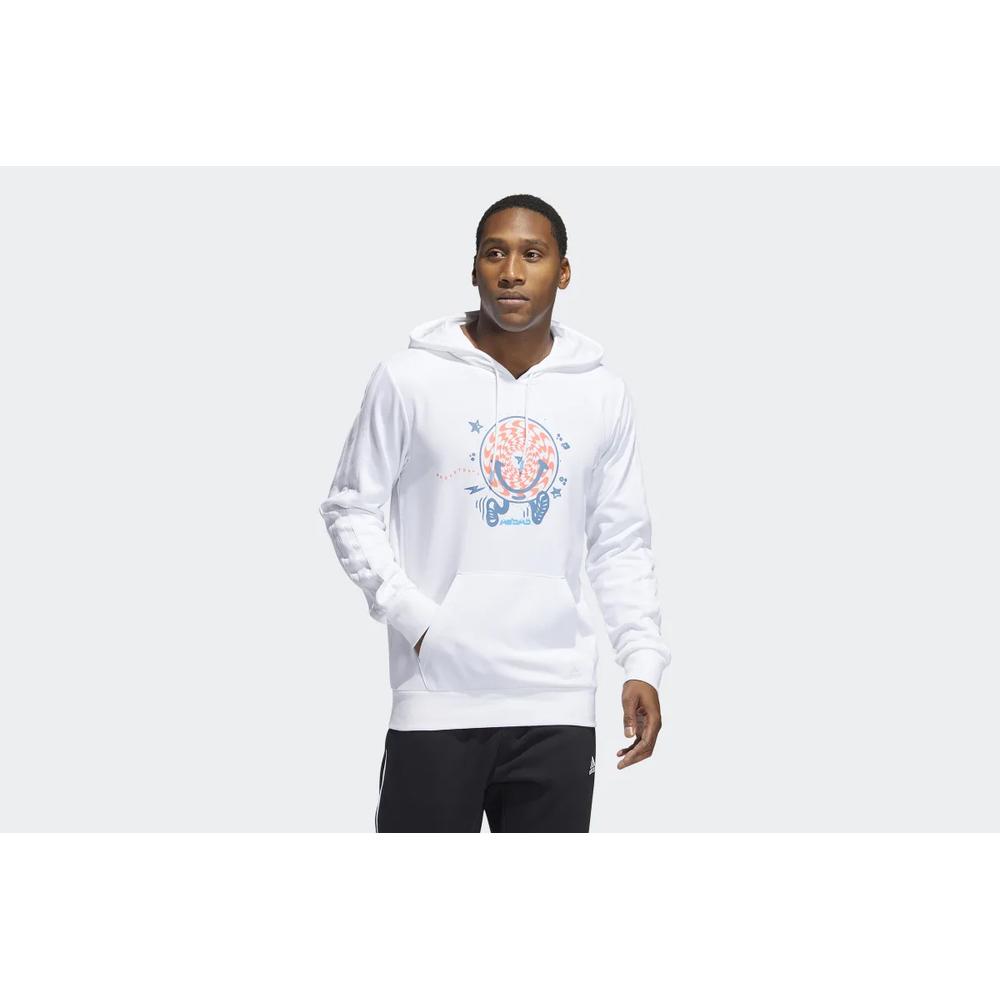 Bluza adidas Trae Hoodie  HG0724 - biała