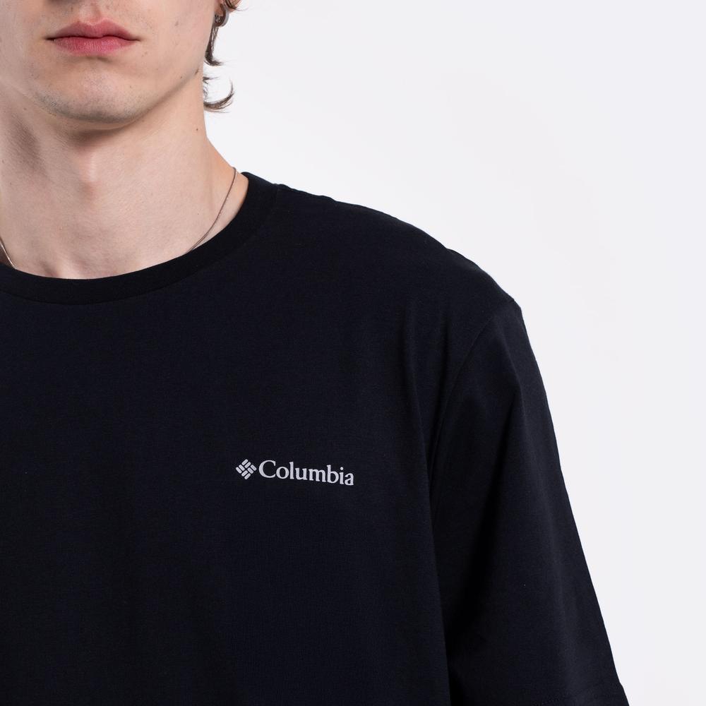Koszulka męska Columbia CSC Basic 2154991010 - czarna
