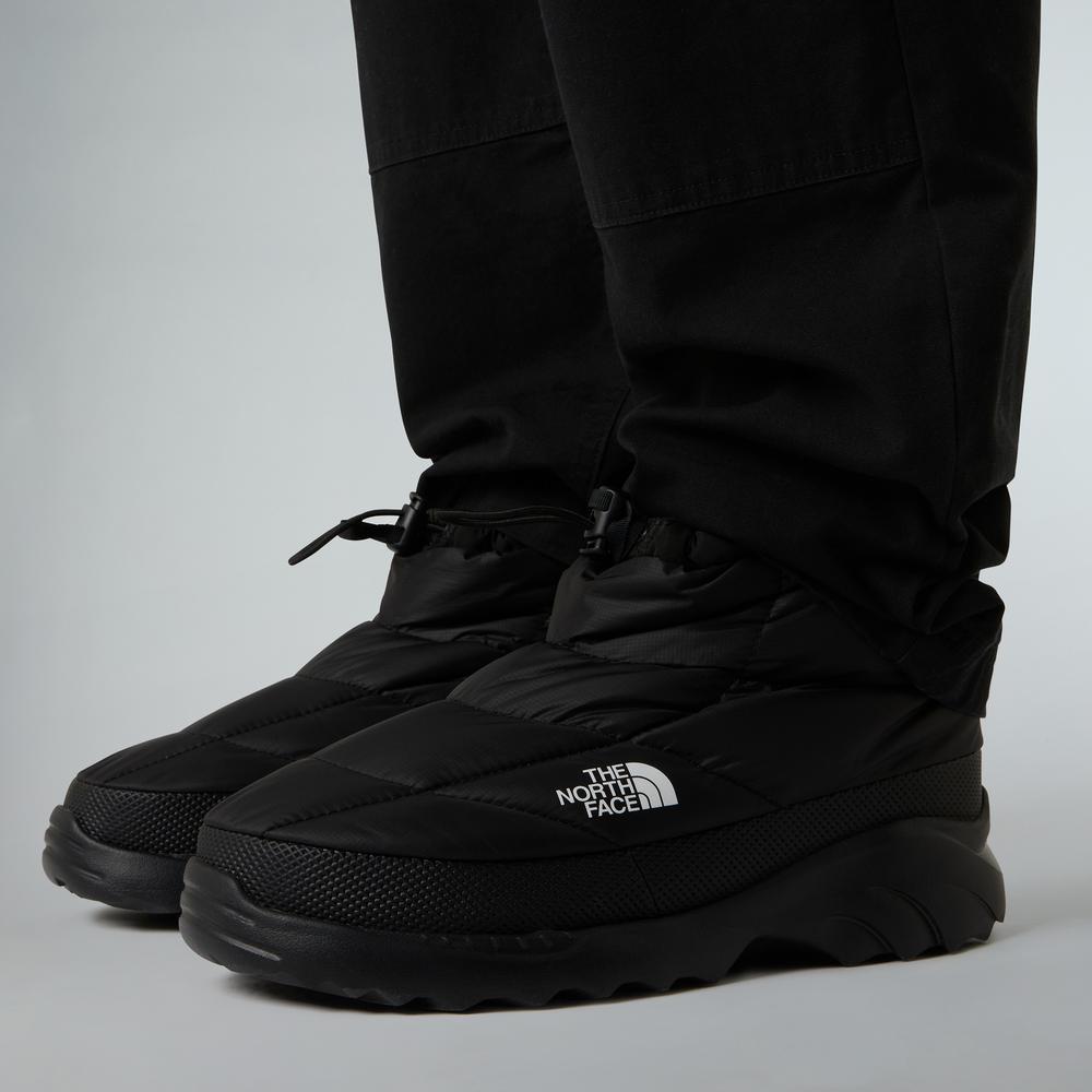 Buty męskie The North Face Nuptse Traction Chukka 0A8DAAKX71 - czarne