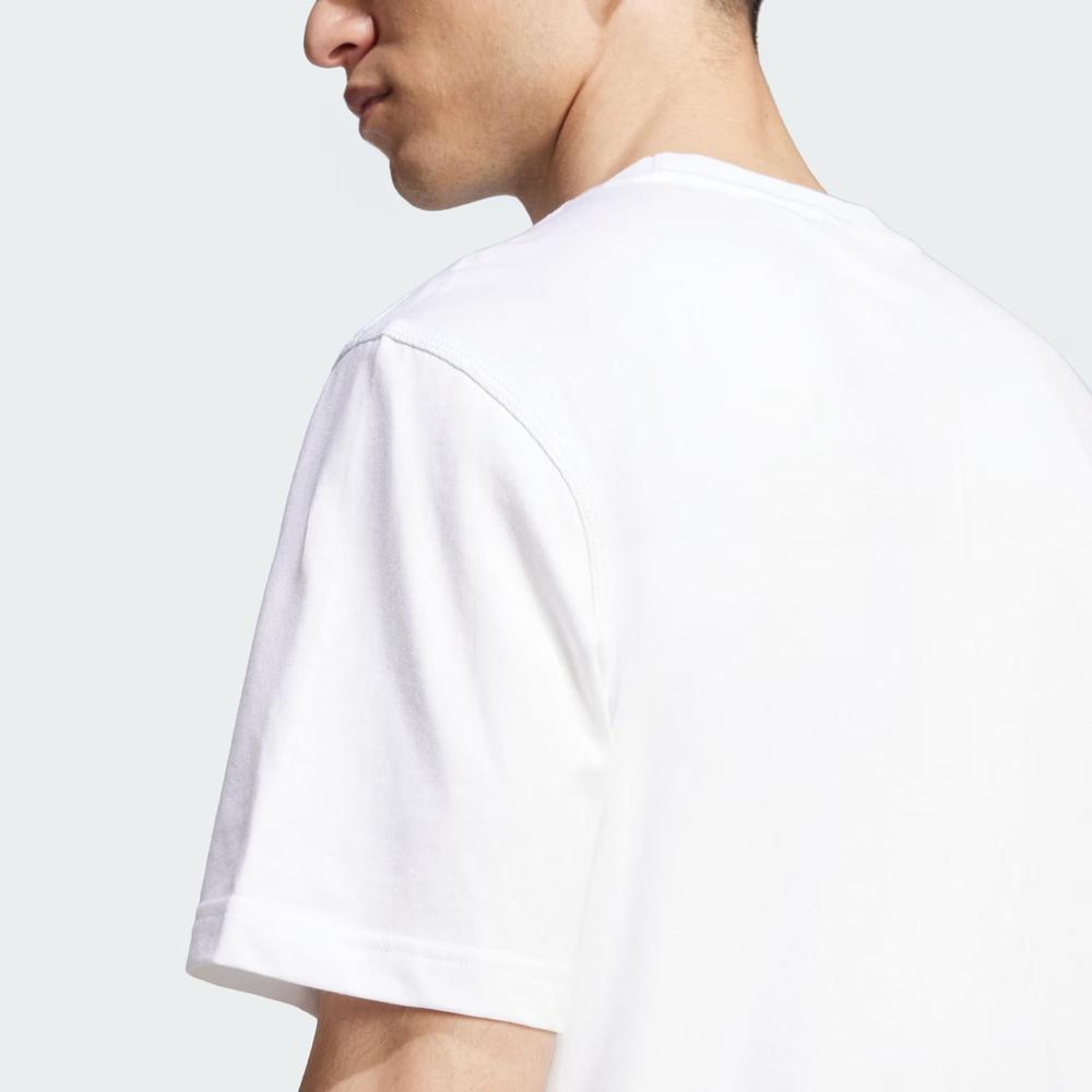 Koszulka adidas Originals Trefoil Essentials JI8544 - biała