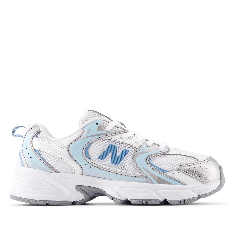 Buty młodzieżowe New Balance GR530ED - białe