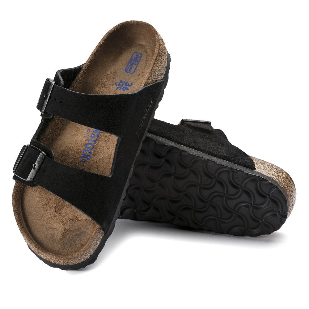 Klapki męskie Birkenstock Arizona 951321 - czarne