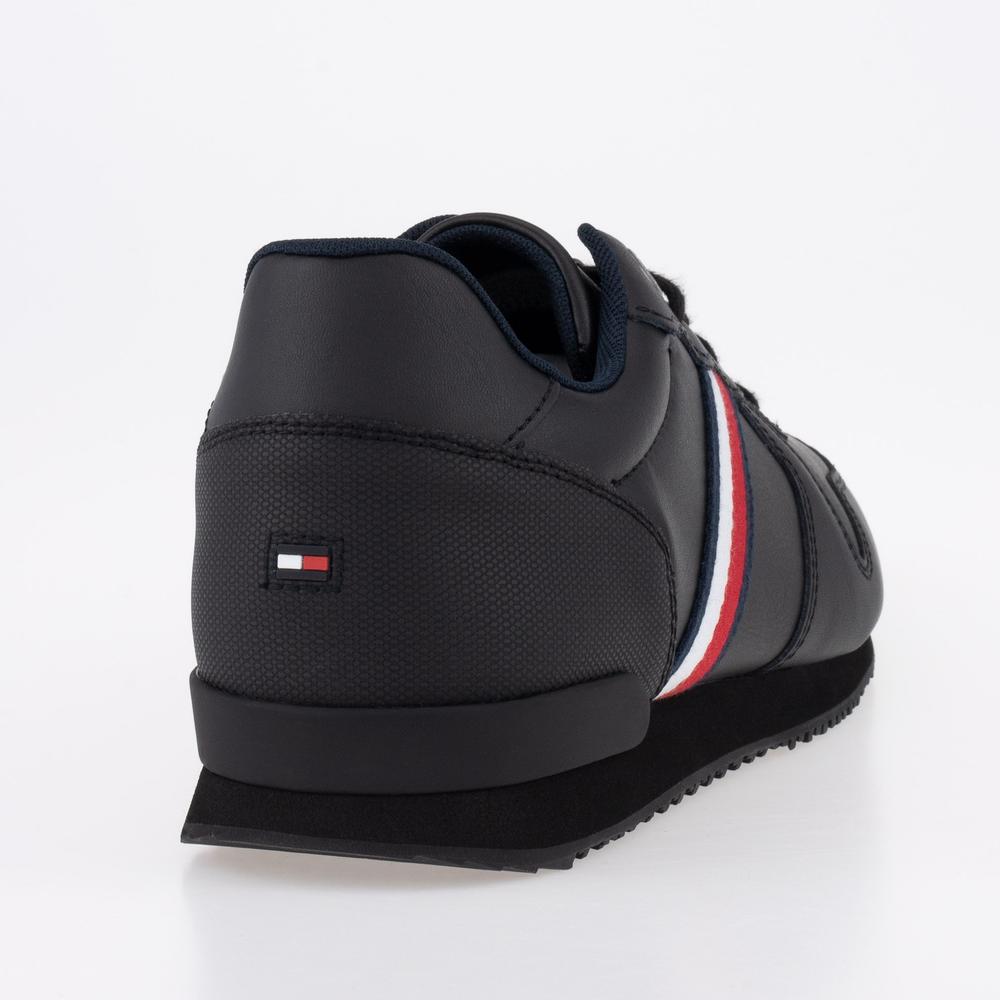 Buty Tommy Hilfiger Iconic Runner Leather FM0FM04281-BDS - czarne