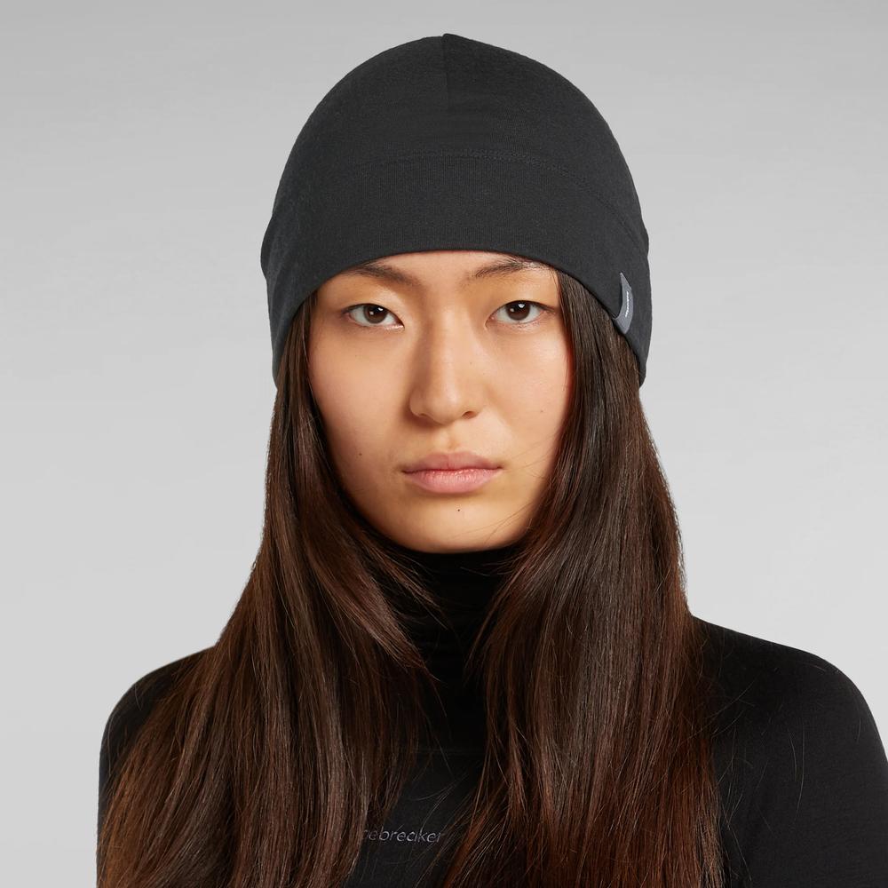 Czapka Icebreaker Merino 260 Quantum Beanie 0A56SK0011 - czarna