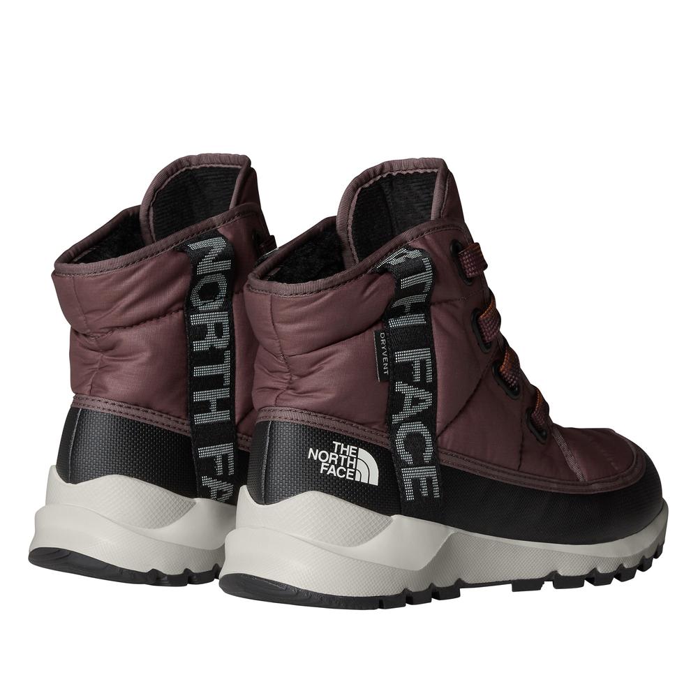 Buty damskie The North Face Thermoball Luxe 0A817WC9R1 - bordowe