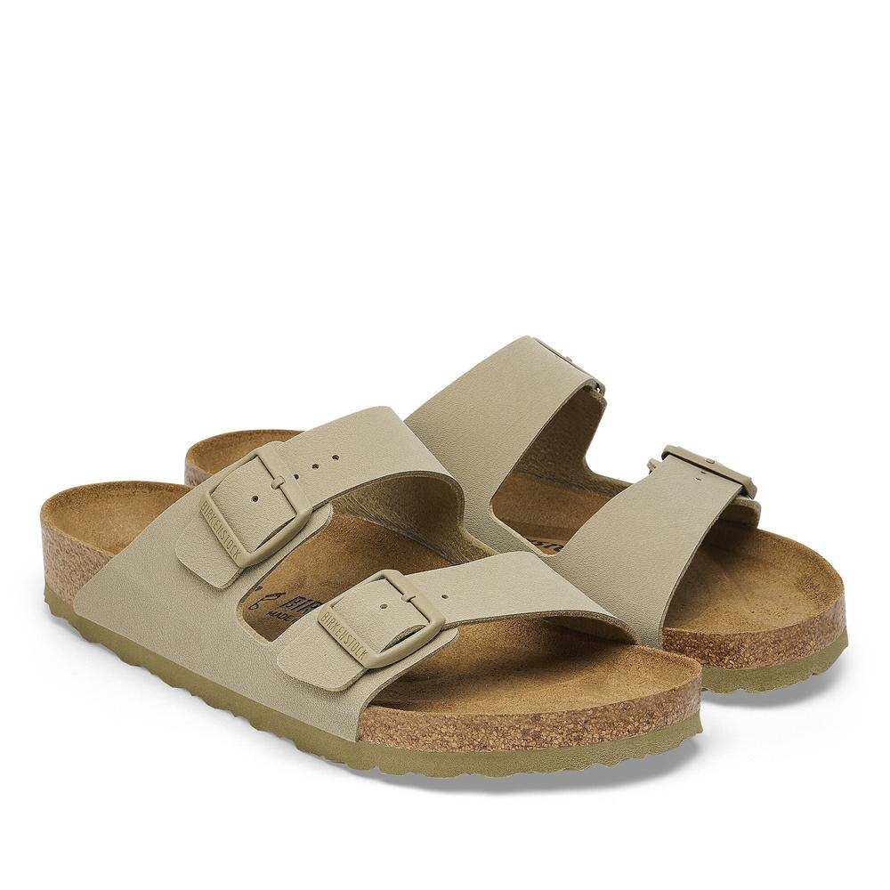 Klapki damskie Birkenstock Arizona 1027697 - zielone