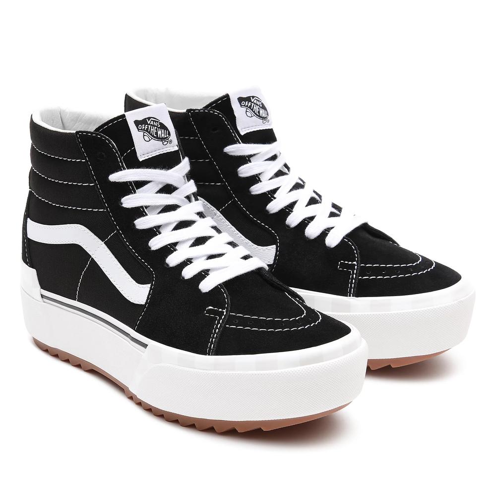 Buty Vans Sk8-Hi Stacked VN0A4BTW5ZN1 - czarne