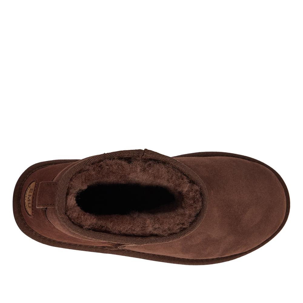 Buty damskie Emu Australia Stinger Micro W10937CFON - brązowe