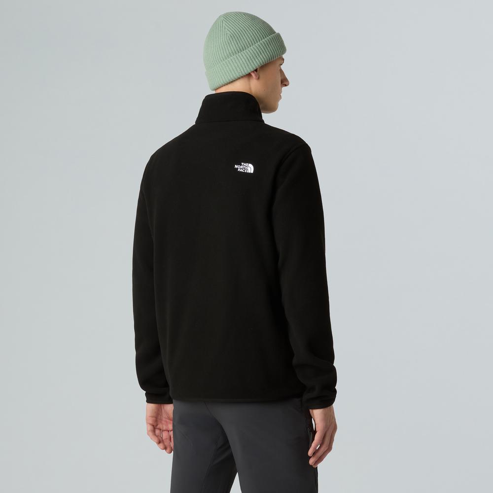 Bluza męska The North Face Glacier 1/4 Zip Fleece 0A8D0QJK31 - czarna